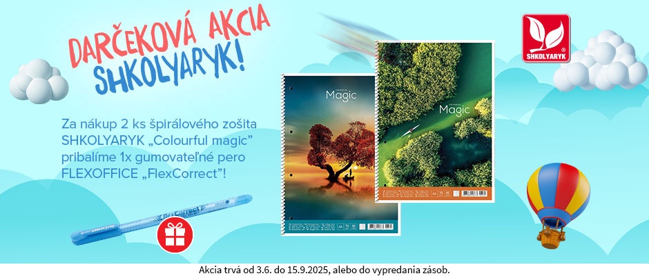 Darčeková akcia SHKOLYARYK!